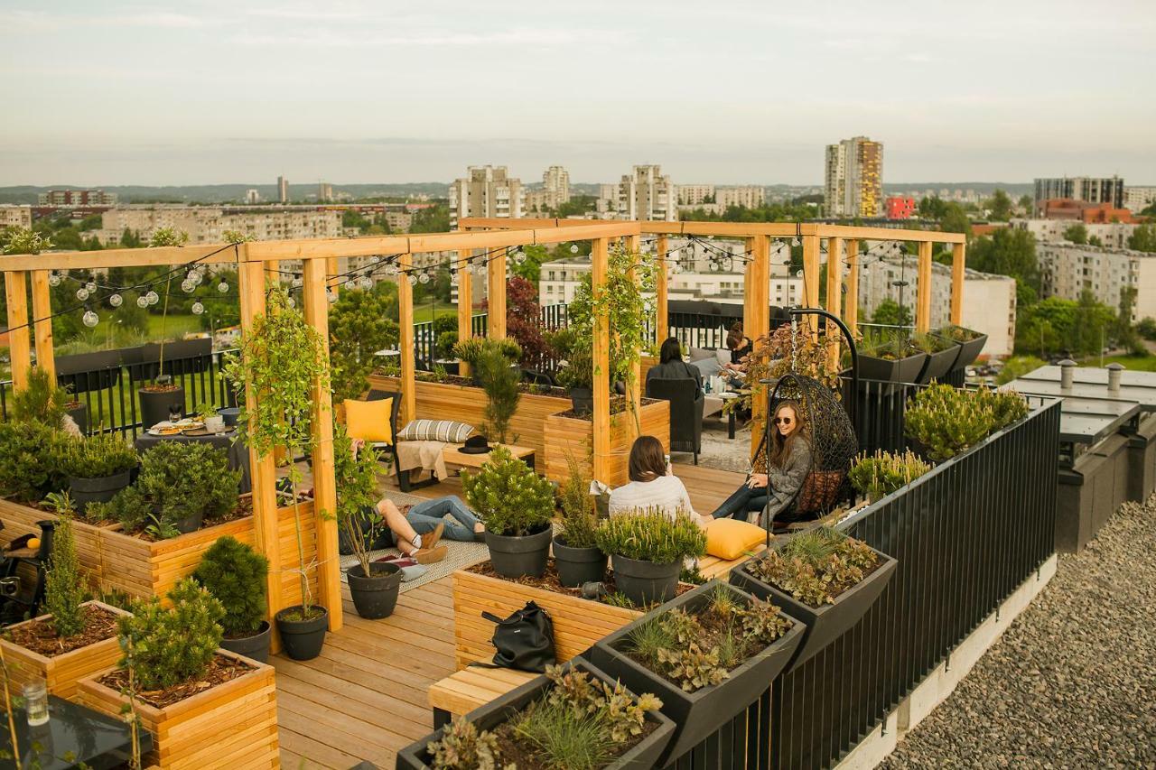 Apartments Vilnius 1 Near Center With A Roof Terrace And Parking Exterior photo